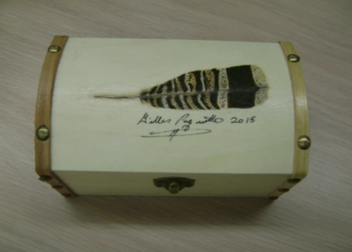 Gilles Paquette's Carving